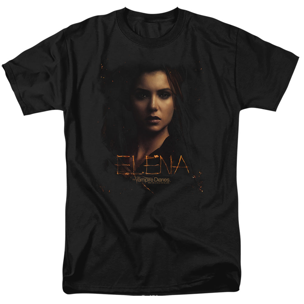 The Vampire Diaries - Elena #2 - Adult Unisex Short Sleeve T-Shirt - Black