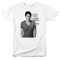 The Vampire Diaries - In Love - Adult Unisex Short Sleeve T-Shirt - White
