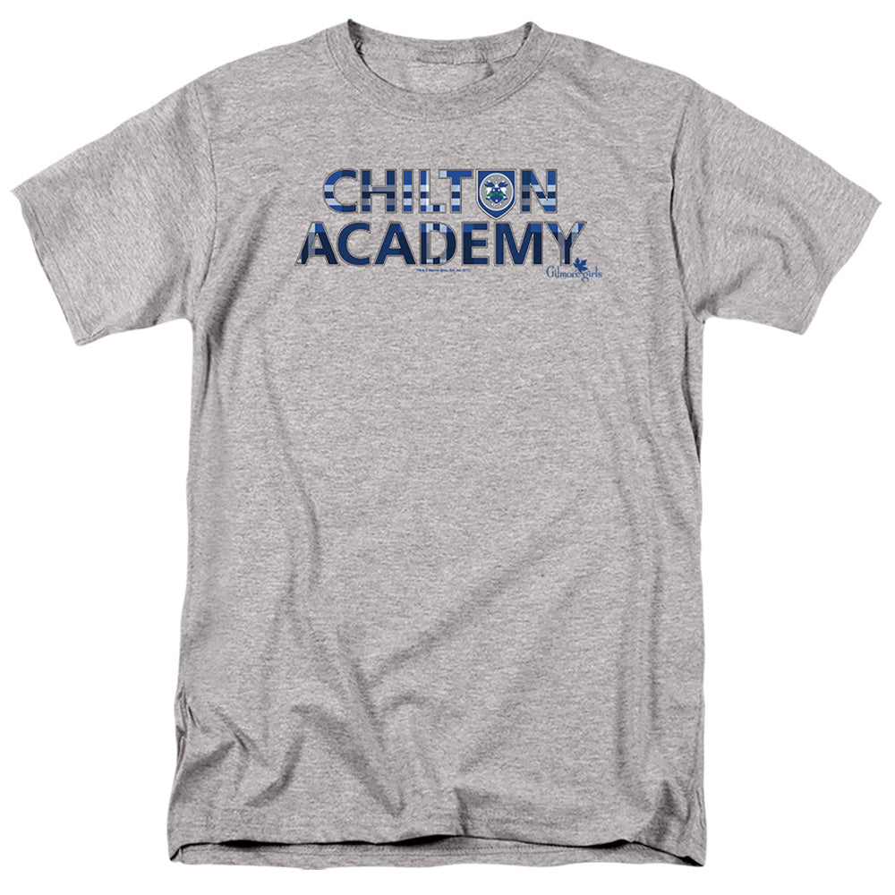 Gilmore Girls - Chilton Academy - Adult Unisex Short Sleeve T-Shirt - Gray