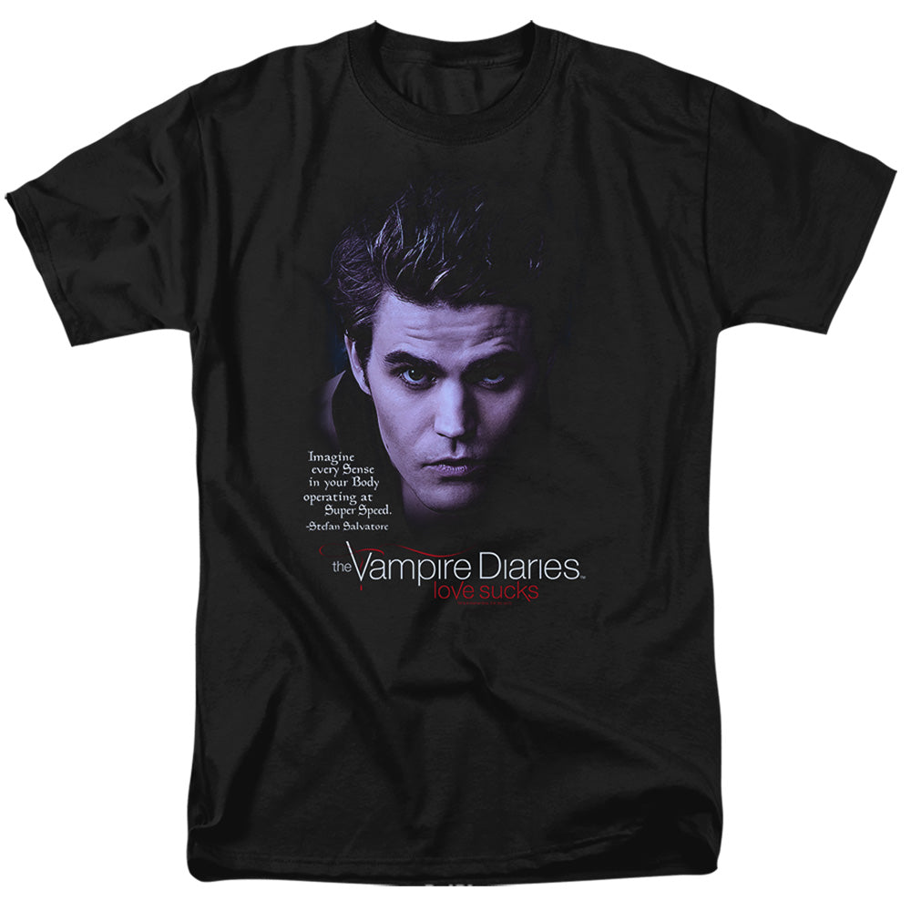 The Vampire Diaries - Sense Your Body - Adult Unisex T-Shirt - Black