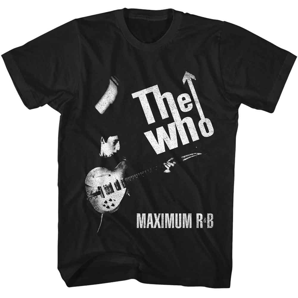 The Who - Maximum R And B - American Classics Adult Short Sleeve T-Shirt