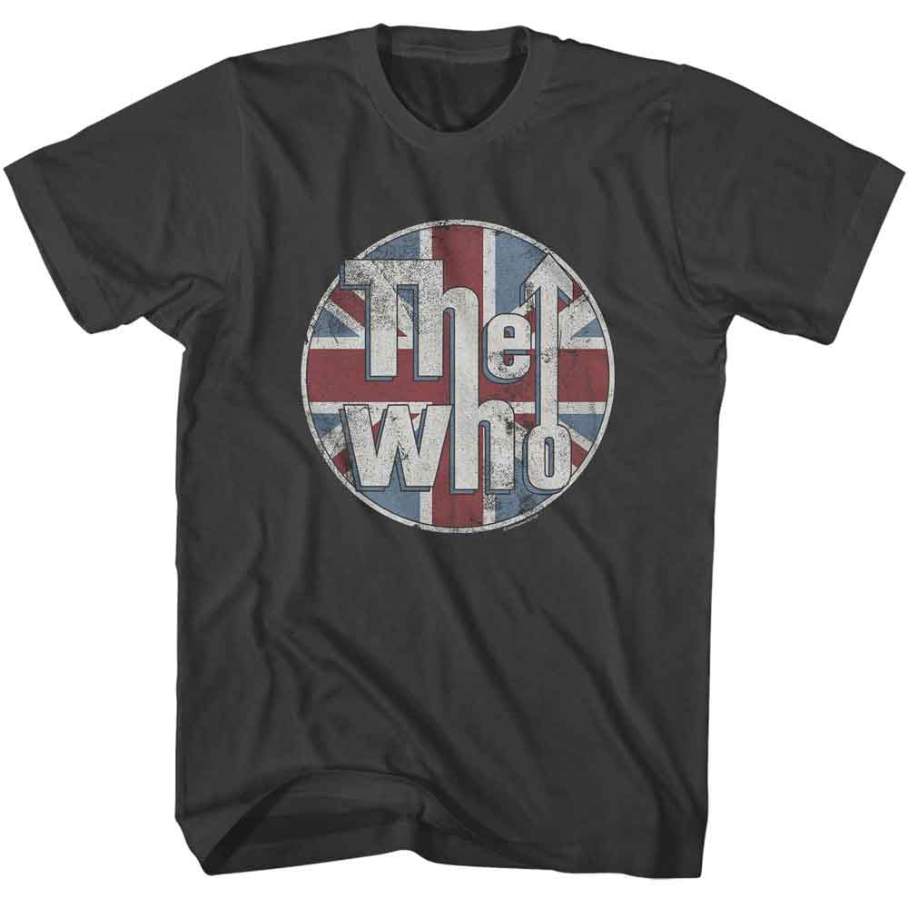 The Who - Union Jack - American Classics Adult Short Sleeve T-Shirt