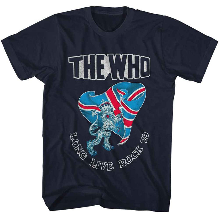 The Who - Long Live Rock 79 - American Classics Adult Short Sleeve T-Shirt