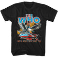 The Who - Live In 82 - American Classics Adult Short Sleeve T-Shirt