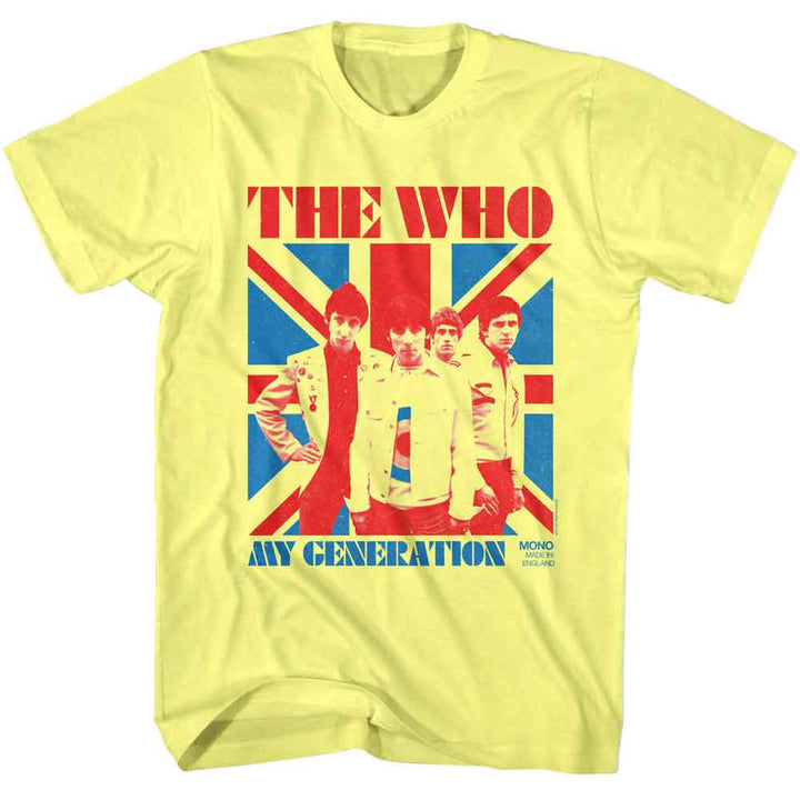 The Who - My Generation Uj - American Classics Adult Short Sleeve Heather T-Shirt