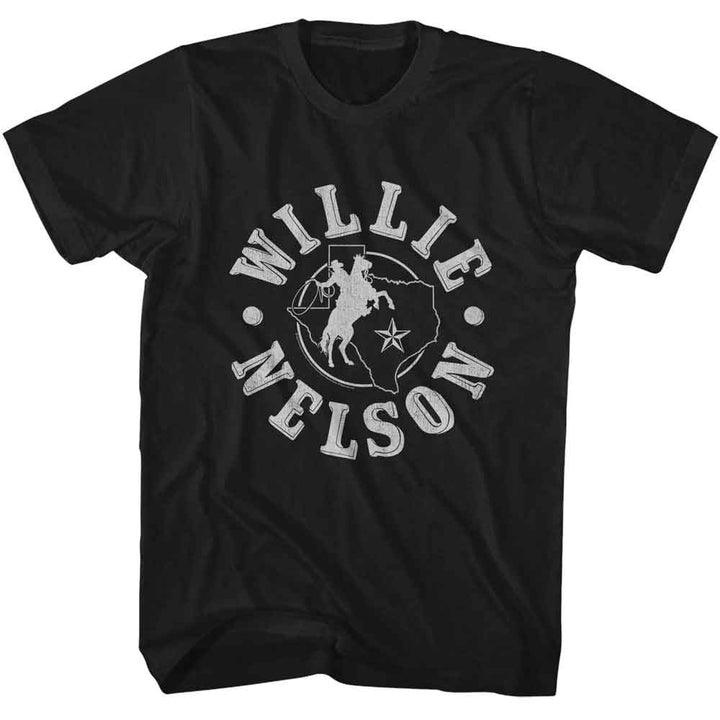 Willie Nelson - Texas Cowboy - American Classics Adult Short Sleeve T-Shirt