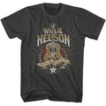 Willie Nelson - Outlaw Guitar - American Classics Adult Short Sleeve T-Shirt