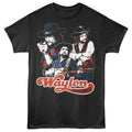 Waylon Jennings - Collage - Officially Licensed - Gray Solid Front Print Adult Short Sleeve T-Shirt