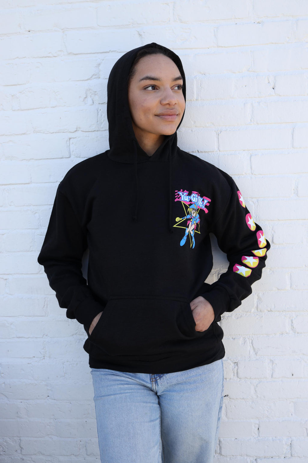 Yu-Gi-Oh! Duel Dark Magician Girl Licensed Adult Hoodie