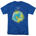 Yes - Fragile Cover - Adult Unisex Short Sleeve T-Shirt - Blue