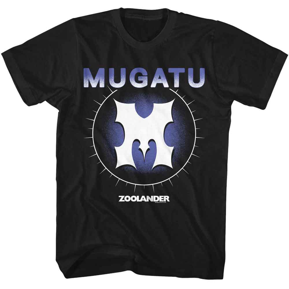 Zoolander - Mugatu - American Classics - Solid Black Adult Short Sleeve T-Shirt