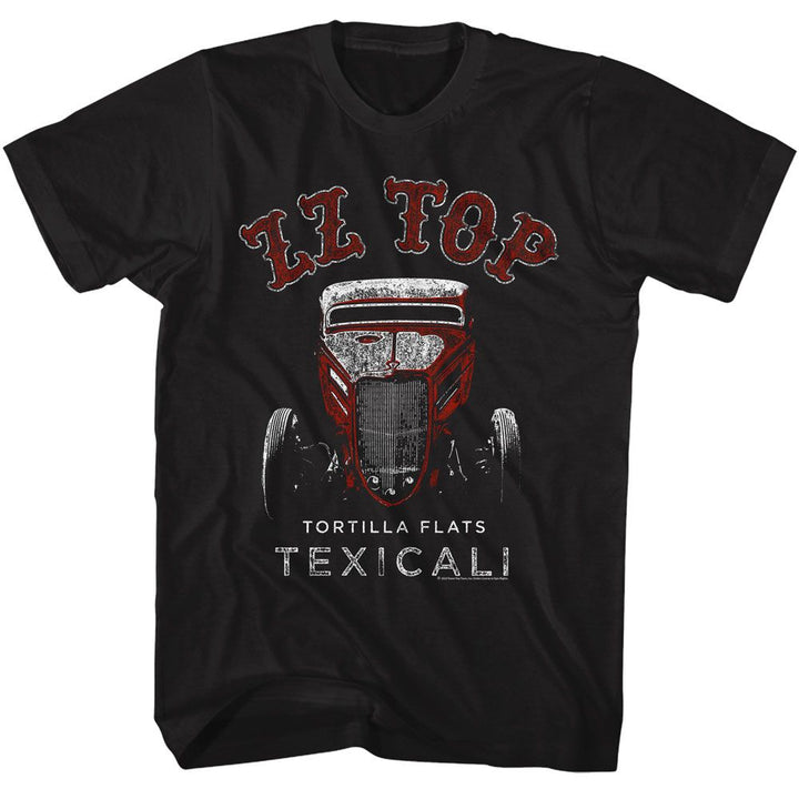 Zz Top - Tortilla Flats - American Classics - Solid Black Adult Short Sleeve T-Shirt