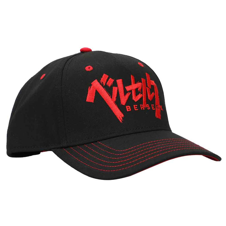 Berserk Logo Contract Stitching Pre-Curved Bill Snapback Hat