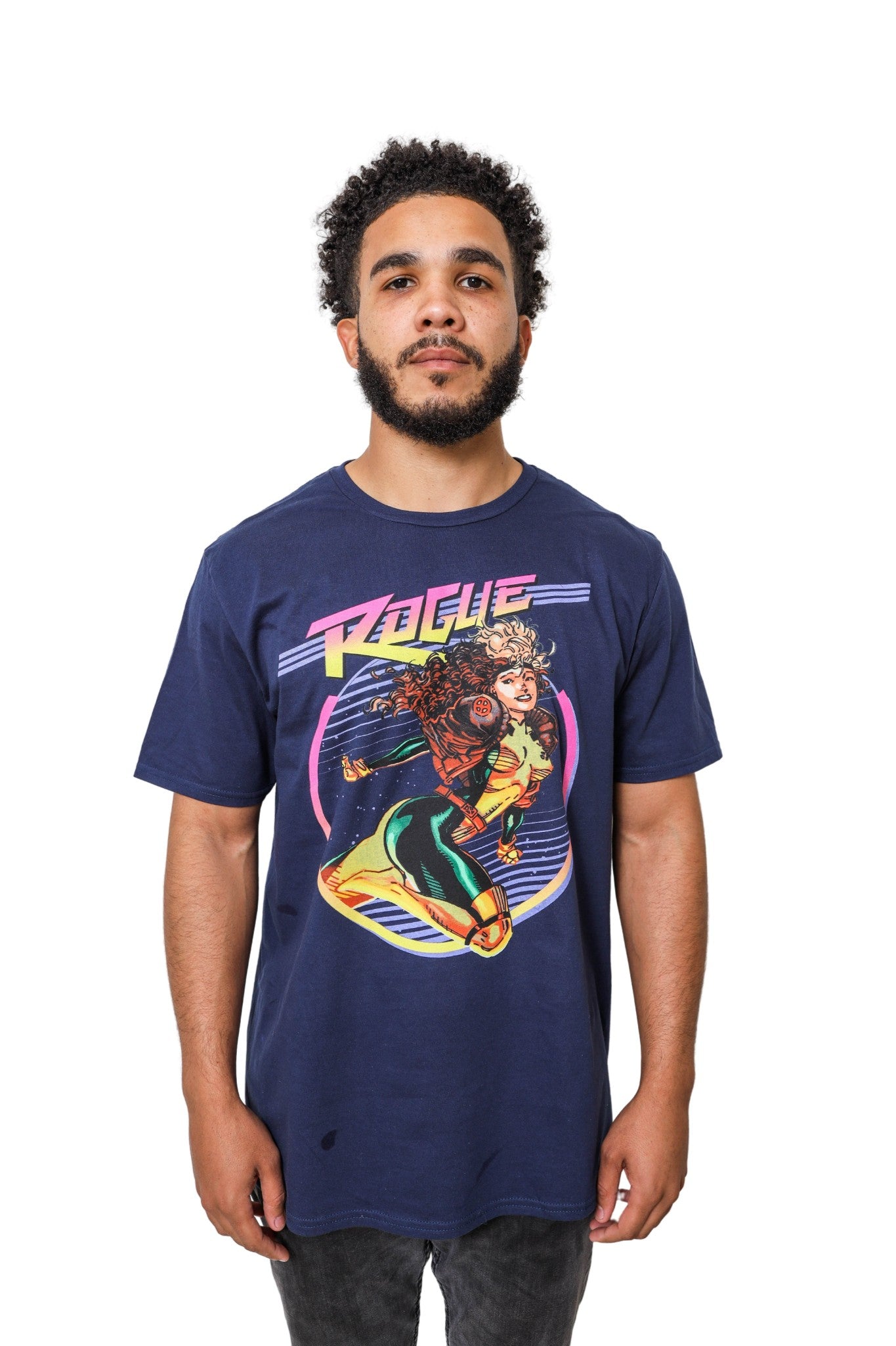 X-Men Rogue 90's Space Marvel Comics Adult T-Shirt
