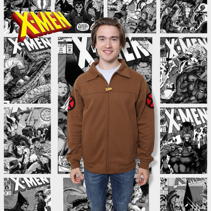 X-Men Cyclops 90's Animated Series Jacket Black Bird Marvel Comics Adult Jacket