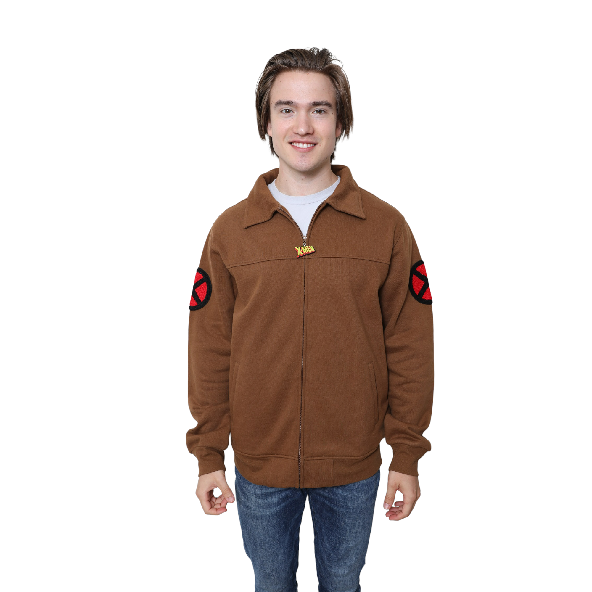 X-Men Cyclops 90's Animated Series Jacket Black Bird Marvel Comics Adult Jacket