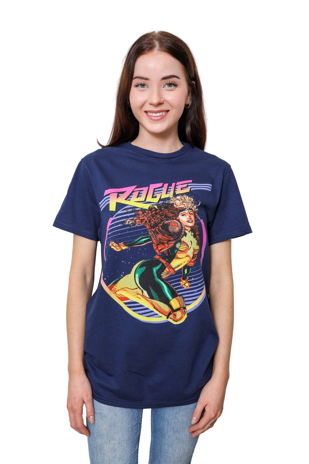 X-Men Rogue 90's Space Marvel Comics Adult T-Shirt