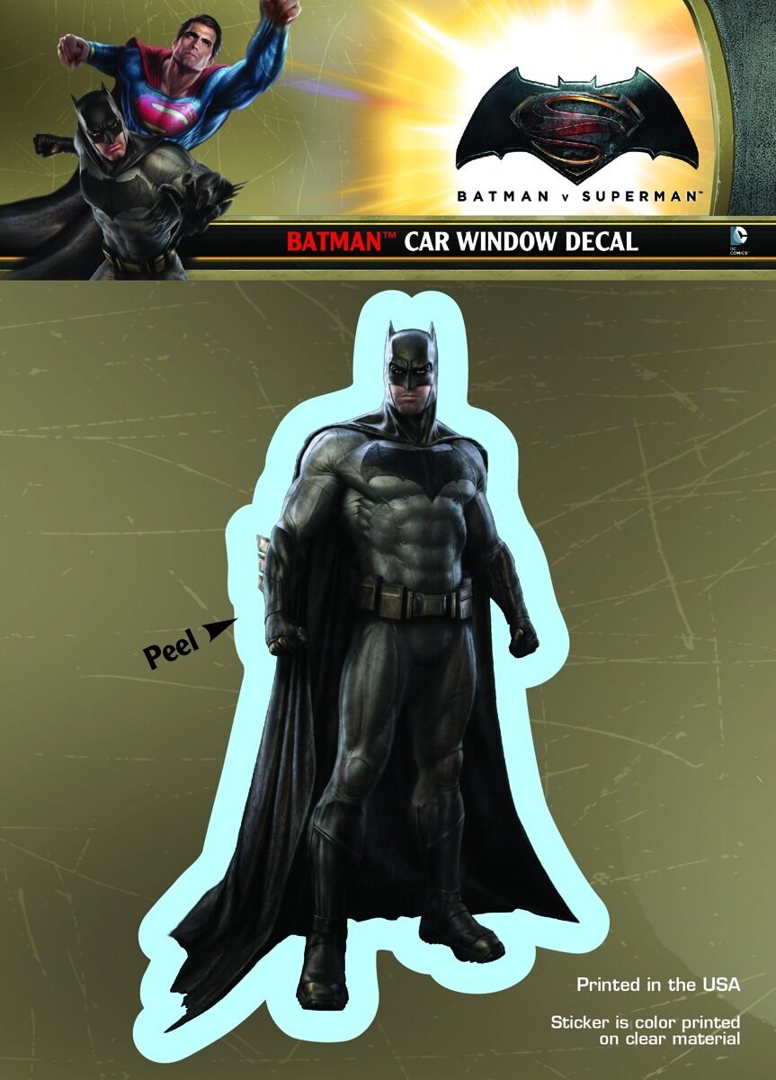 Batman Vs Superman Batman DC Comics Car Window Decal