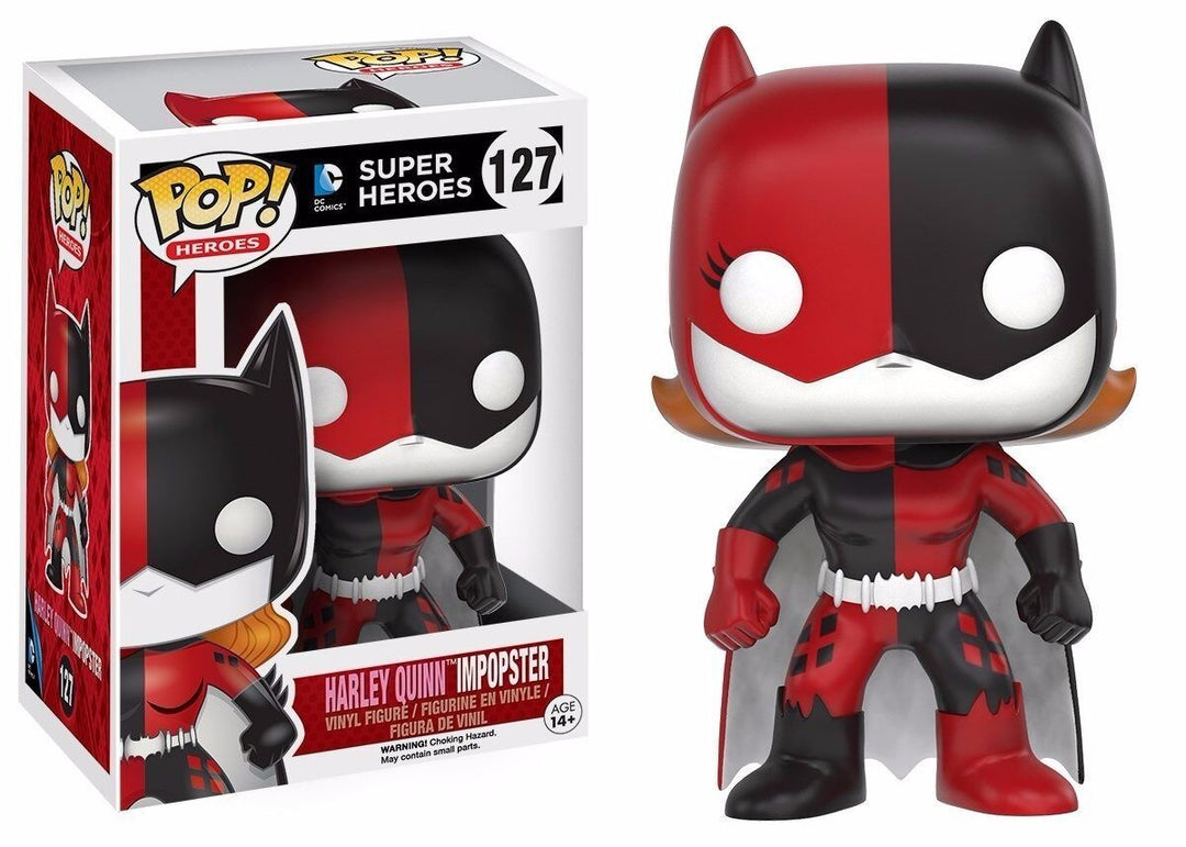 Funko Pop! Heroes Impopster Villains As Batgirl Harley Quinn Vinyl Action Figure