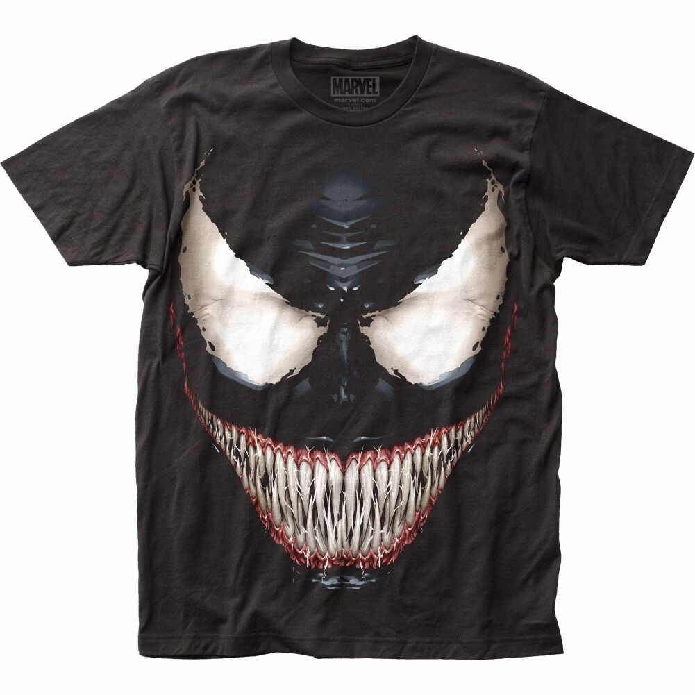 Venom Sinister Smile Marvel Adult T-Shirt