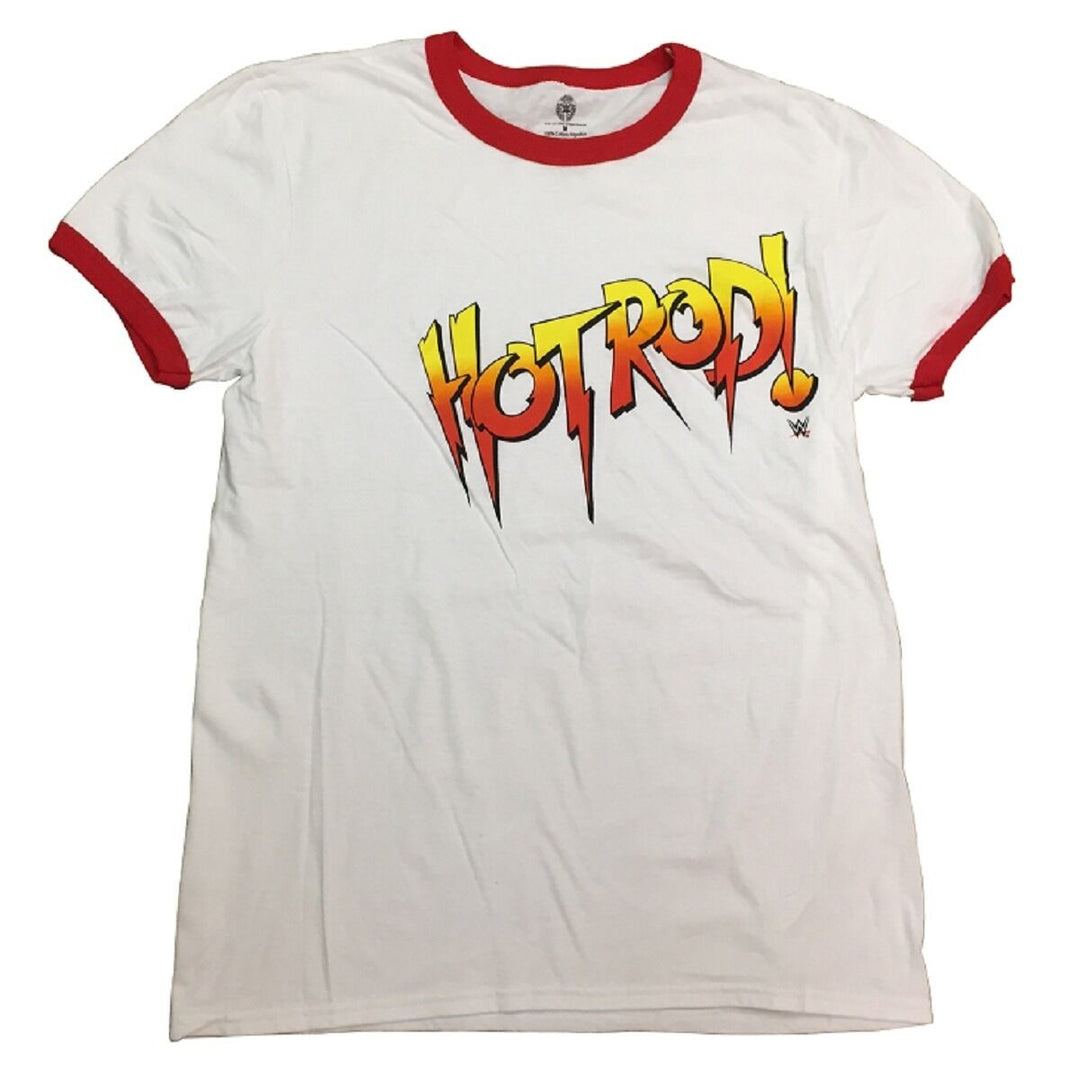 Roddy Piter Hot Rod Logo WWE Adult Ringer T-Shirt