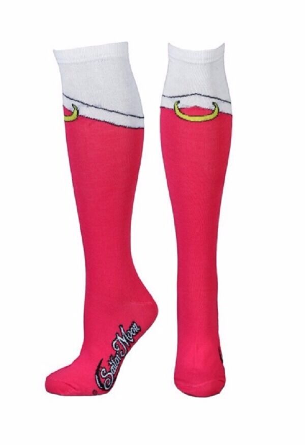 Sailor Moon Boots Costume Knee High Womens Socks