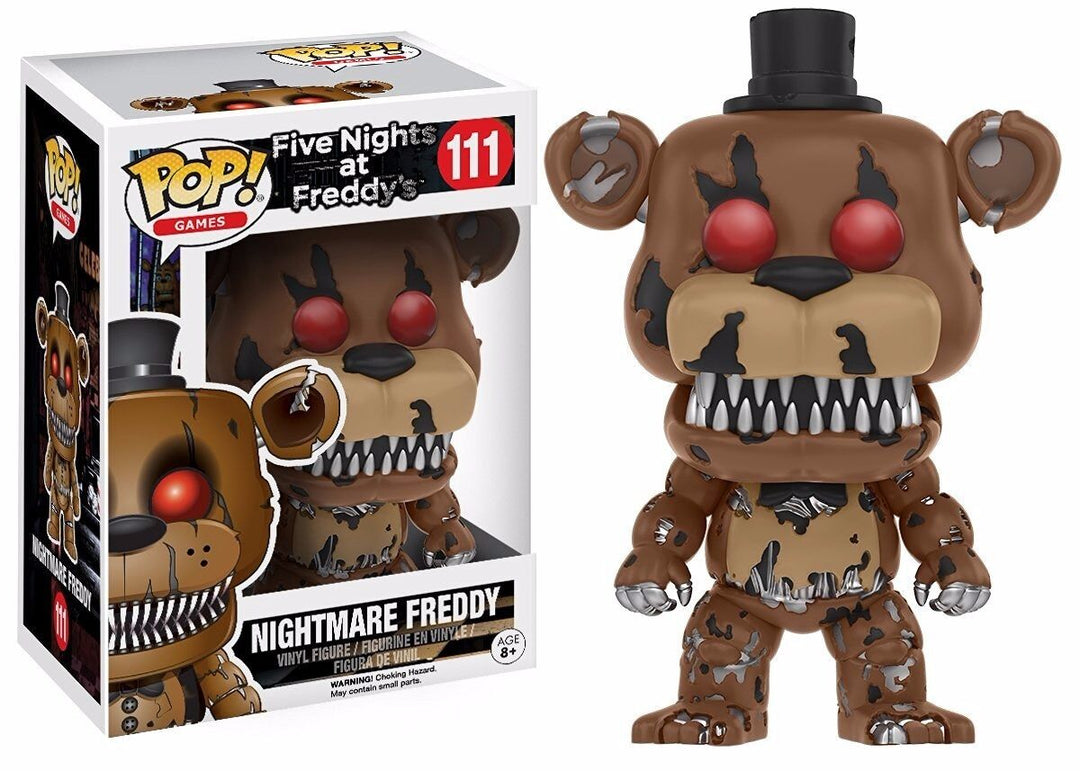 Funko Pop Games Five Nights At Freddy's Nightmare Freddy Vinyl Action Figure