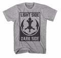 Star Wars Contrasted Divisions Empire Rebel Adult T-Shirt