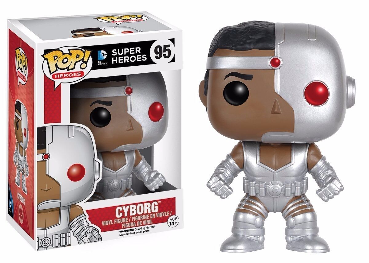 Funko Pop! Heroes Classic Cyborg Vinyl Action Figure