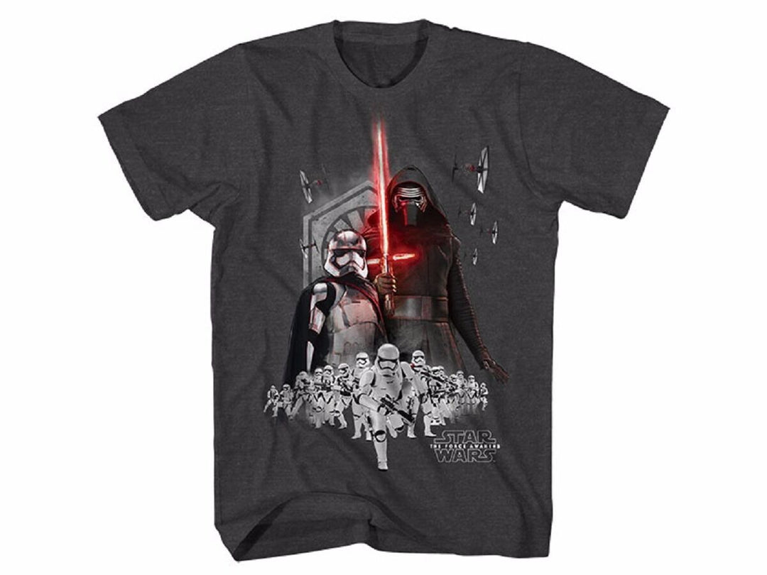 Star Wars The Force Awakens First Order Army Adult T-Shirt