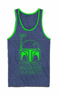 Star Wars Boba Fett Logo Adult Tank Top