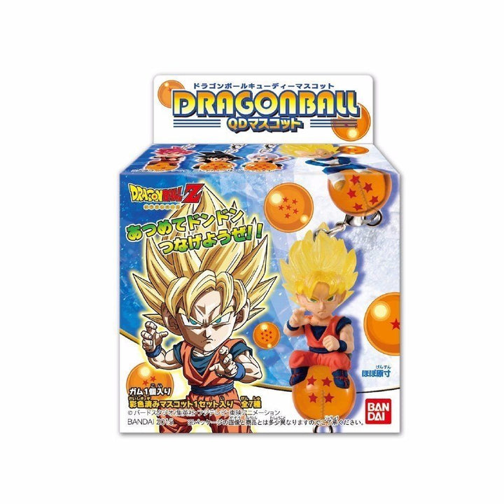 Dragon Ball Z Super Qd Mascot Phone Strap Keychain Figure Dbz Bandai Blind Box