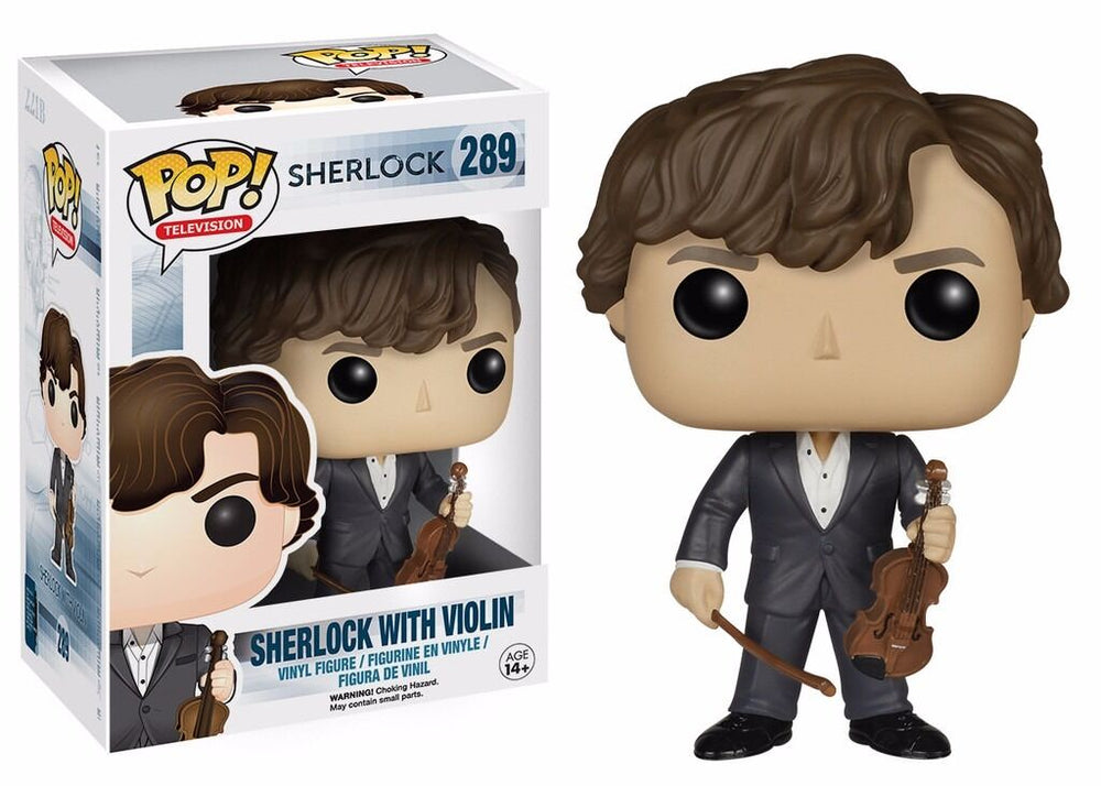 Funko Pop! Sherlock Holmes TV: Sherlock With Violin Vinyl Figure