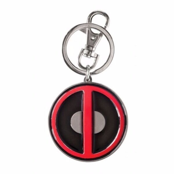 Deadpool Logo Marvel Comics Key Chain