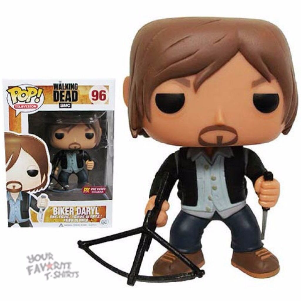 Funko Pop! The Walking Dead Biker Daryl Dixon Exclusive Vinyl Figure