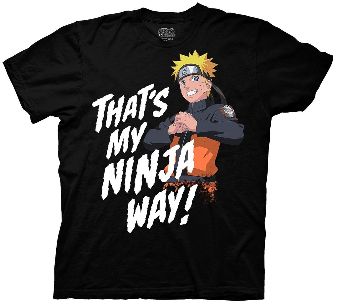Naruto Shippuden My Ninja Anime Adult T-Shirt
