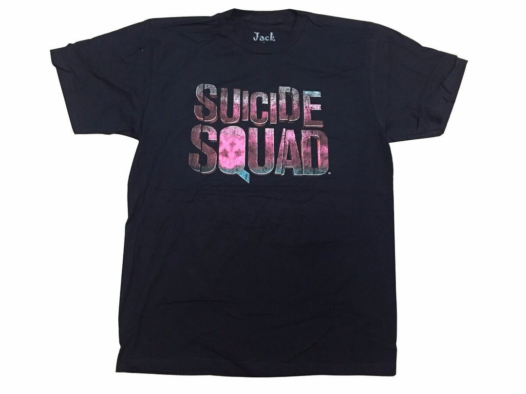 Suicide Squad Neon Logo DC Comics Premium Adult T-Shirt