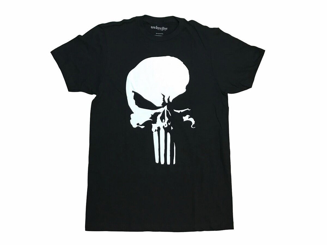 Punisher New Skull Logo Marvel Comics Adult T-Shirt