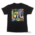 Justice League Faces JLA DC Comics Adult T-Shirt