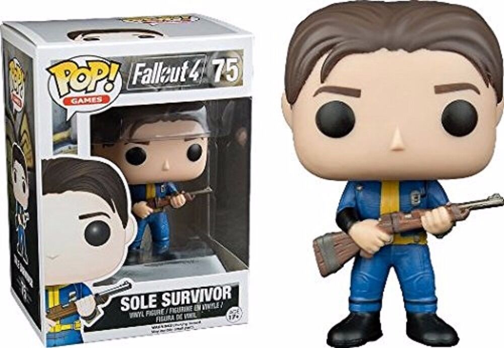 Funko Pop! Games Fallout 4 Sole Survivor Vinyl Action Figure