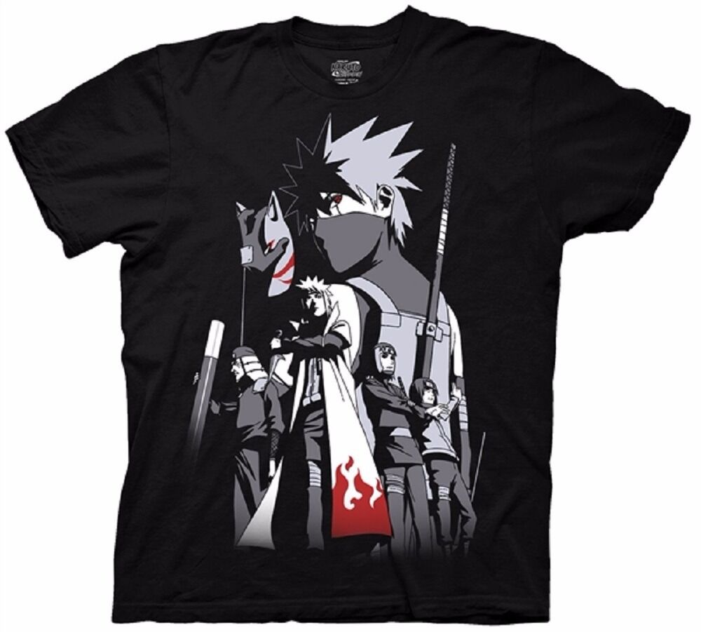 Naruto Shippuden Kakashi Story Anime Adult T-Shirt