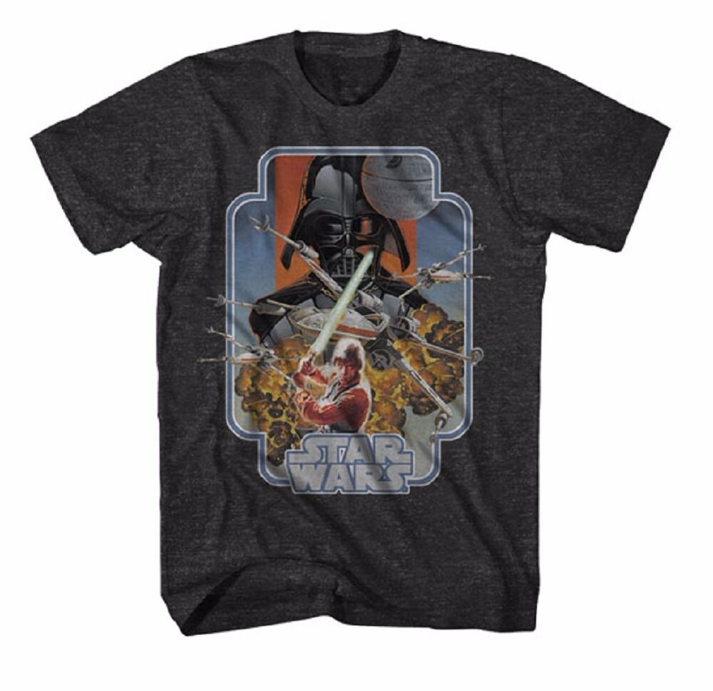 Star Wars Vader X Poster Adult T-Shirt