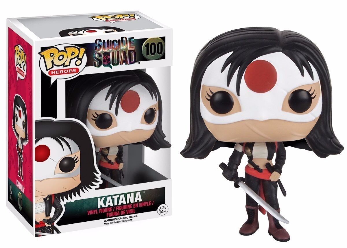 Funko Pop! Movies Suicide Squad Katana Vinyl Action Figure