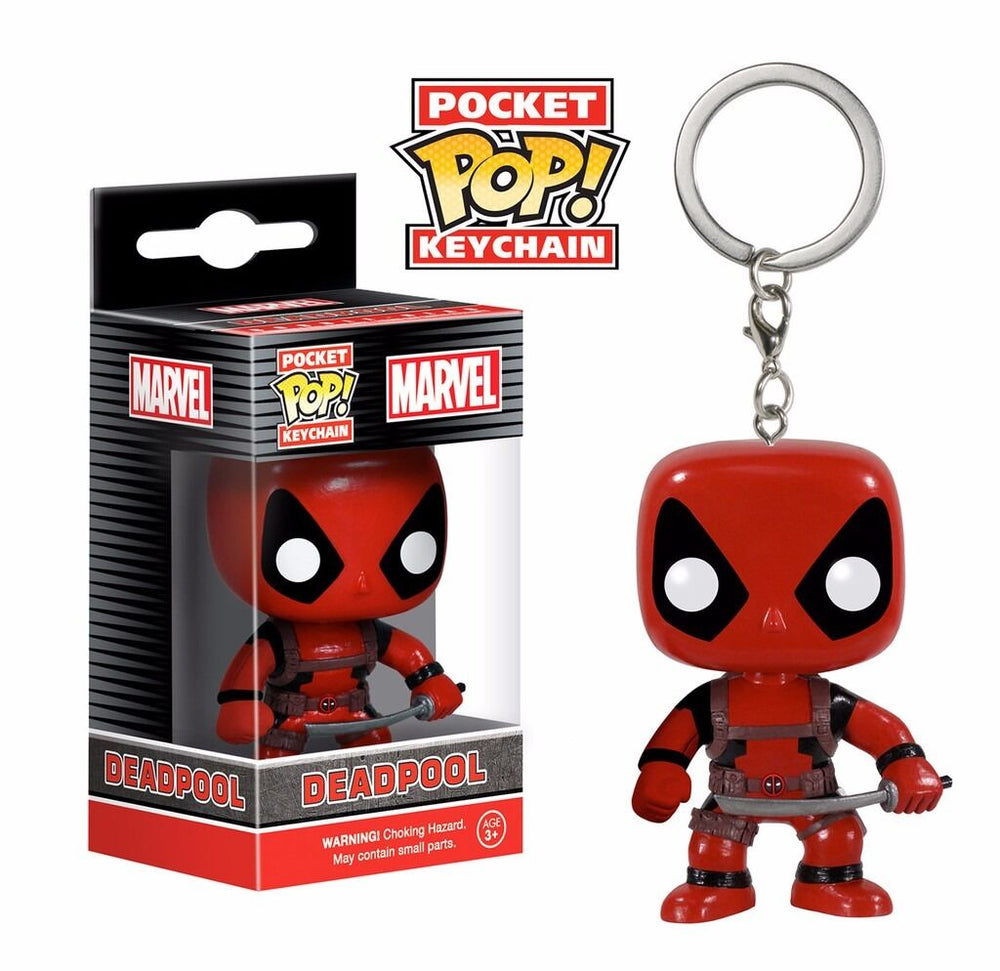 Deadpool Marvel Comics Funko Pop! Vinyl Figure Pocket Keychain