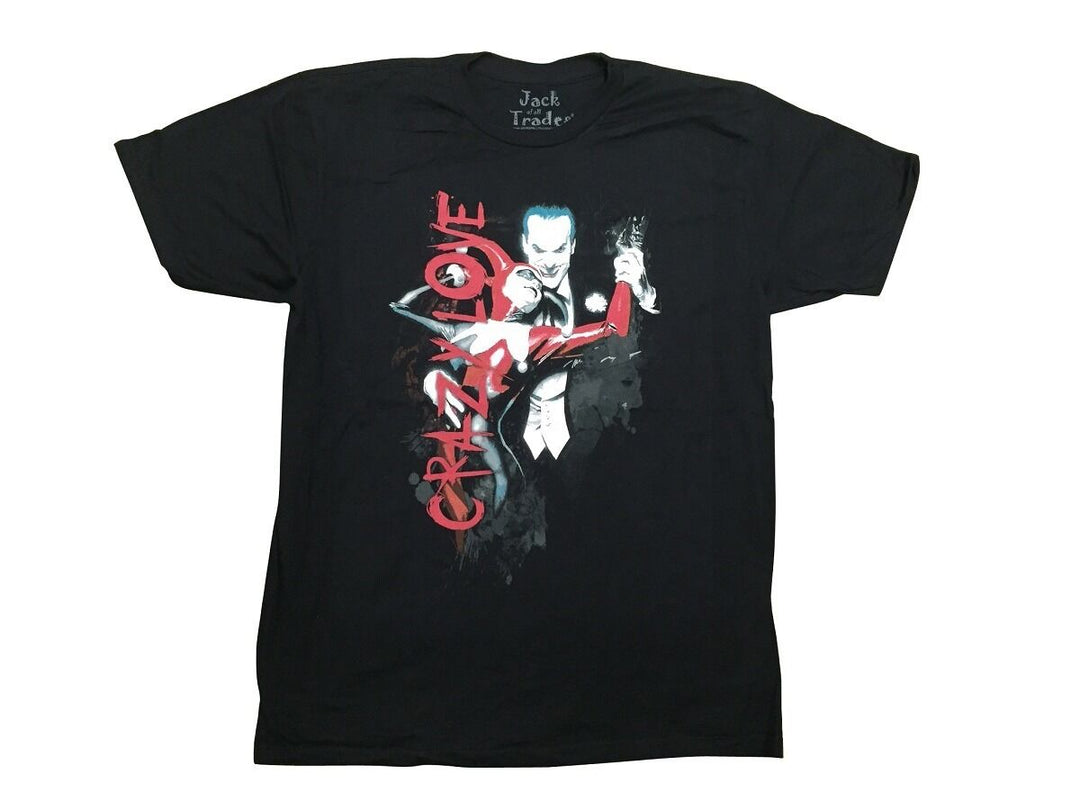 Joker And Harley Quinn Crazy Love Batman Premium Adult T-Shirt