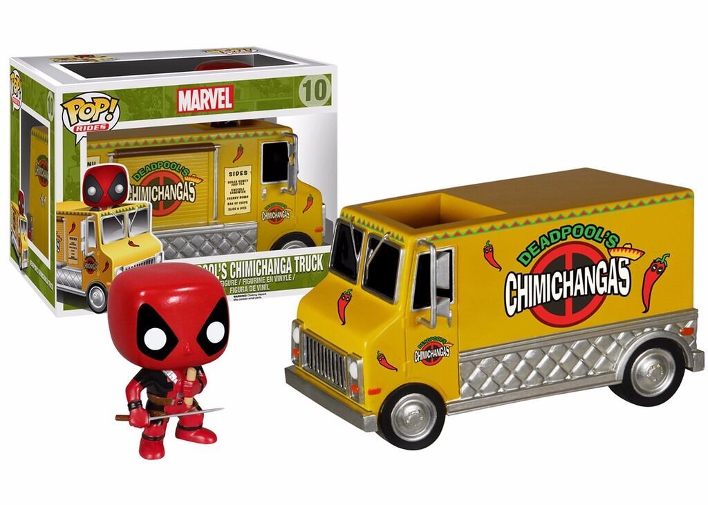 Funko Pop! Rides Deadpool Chimichanga Truck Vinyl Figure
