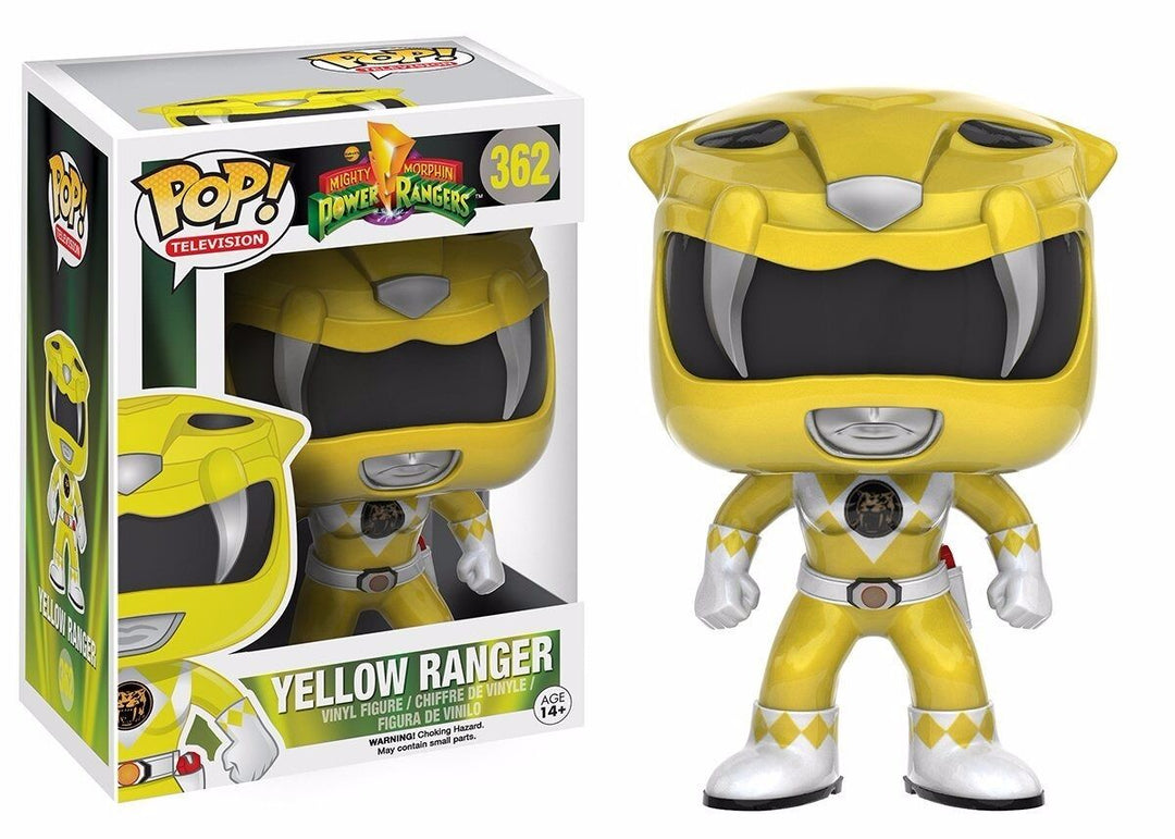 Funko Pop! TV Power Rangers Yellow Ranger Vinyl Action Figure