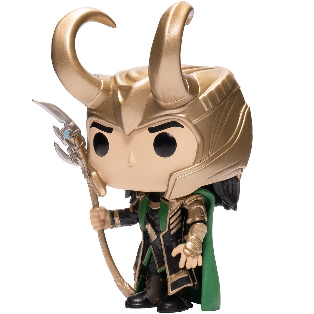 Funko Pop! Marvel: Avengers - Loki with Scepter Entertainment Earth Exclusive