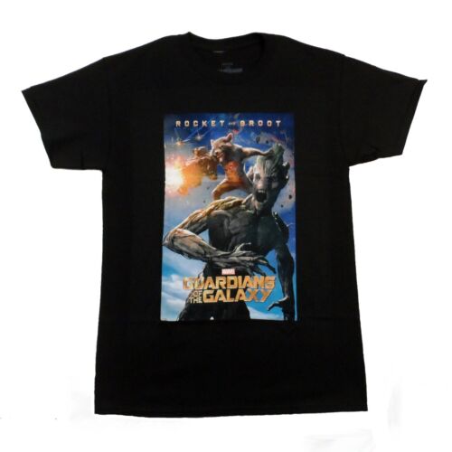 Guardians Of The Galaxy Movie Rocket & Groot Marvel Adult T-Shirt