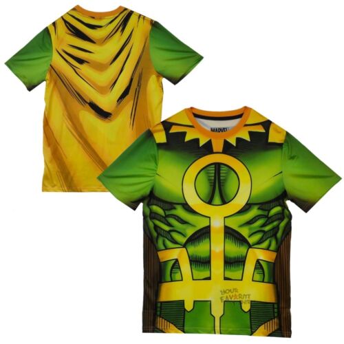 Loki Costume Marvel Comics Sublimation Allover Print Adult T-Shirt